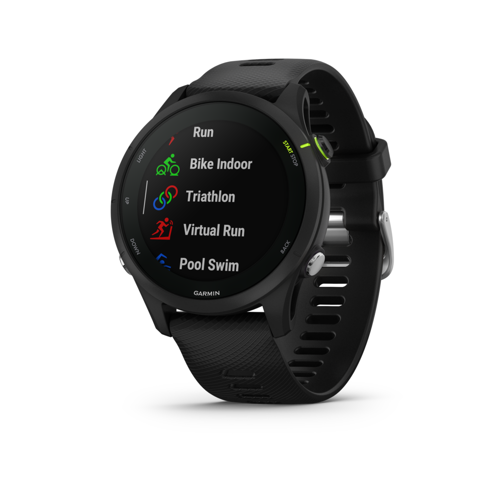 Garmin Forerunner 255 Music Noire Noir