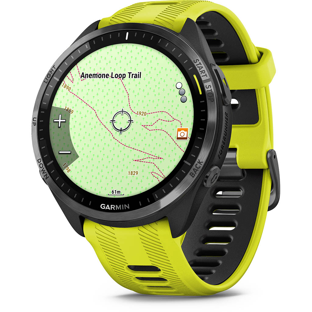 Montre GPS Garmin Forerunner 965 Noir Jaune Vif