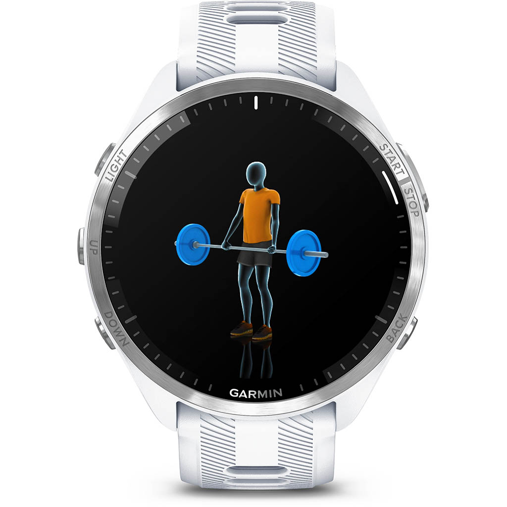Garmin Forerunner 965 White Blanc