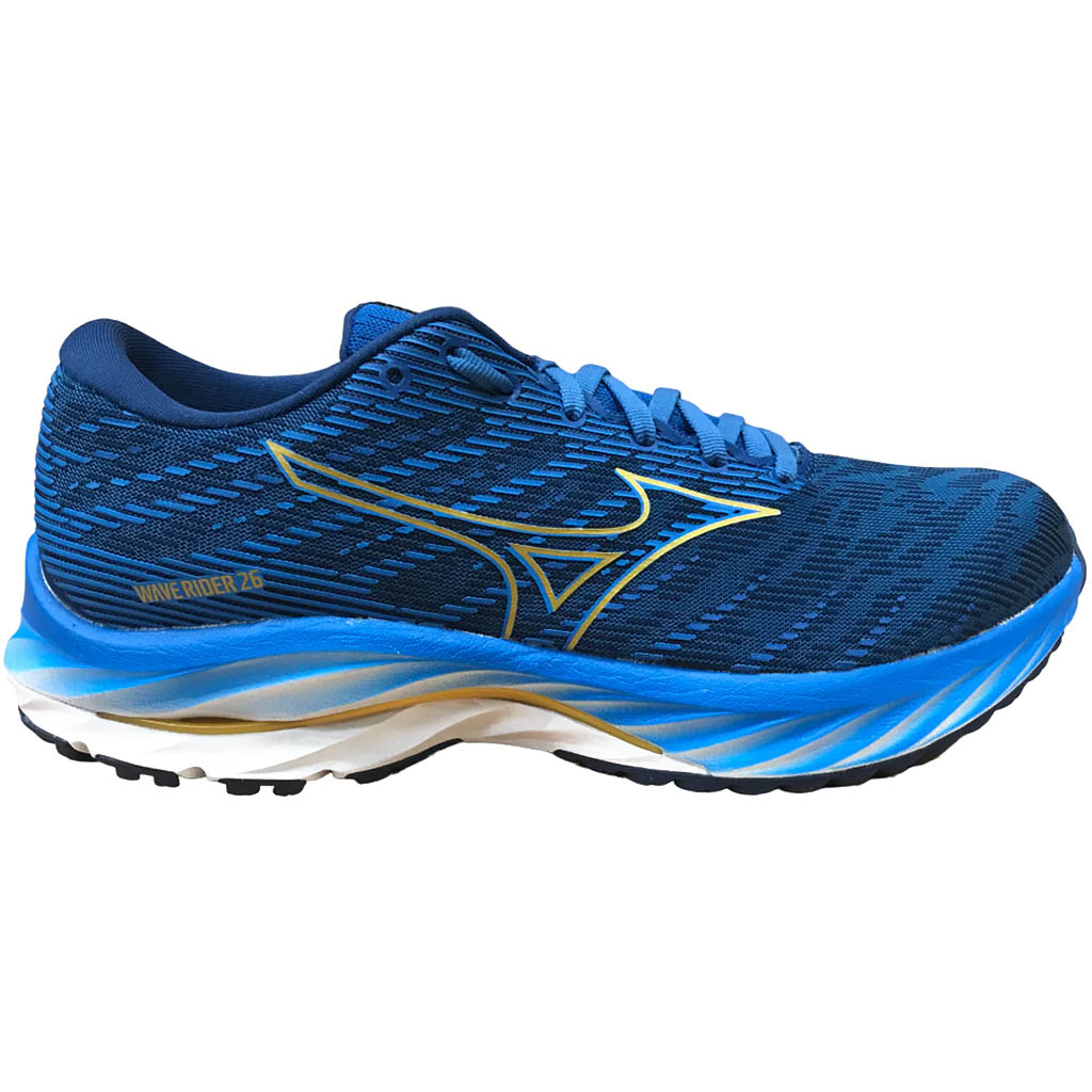 Mizuno Wave Rider 26 snorkel blue men s running shoes