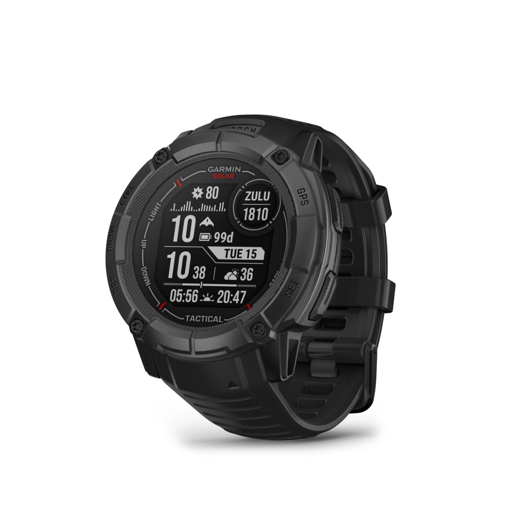 Garmin Instinct 2X Solar Tactical Edition Noire Noir