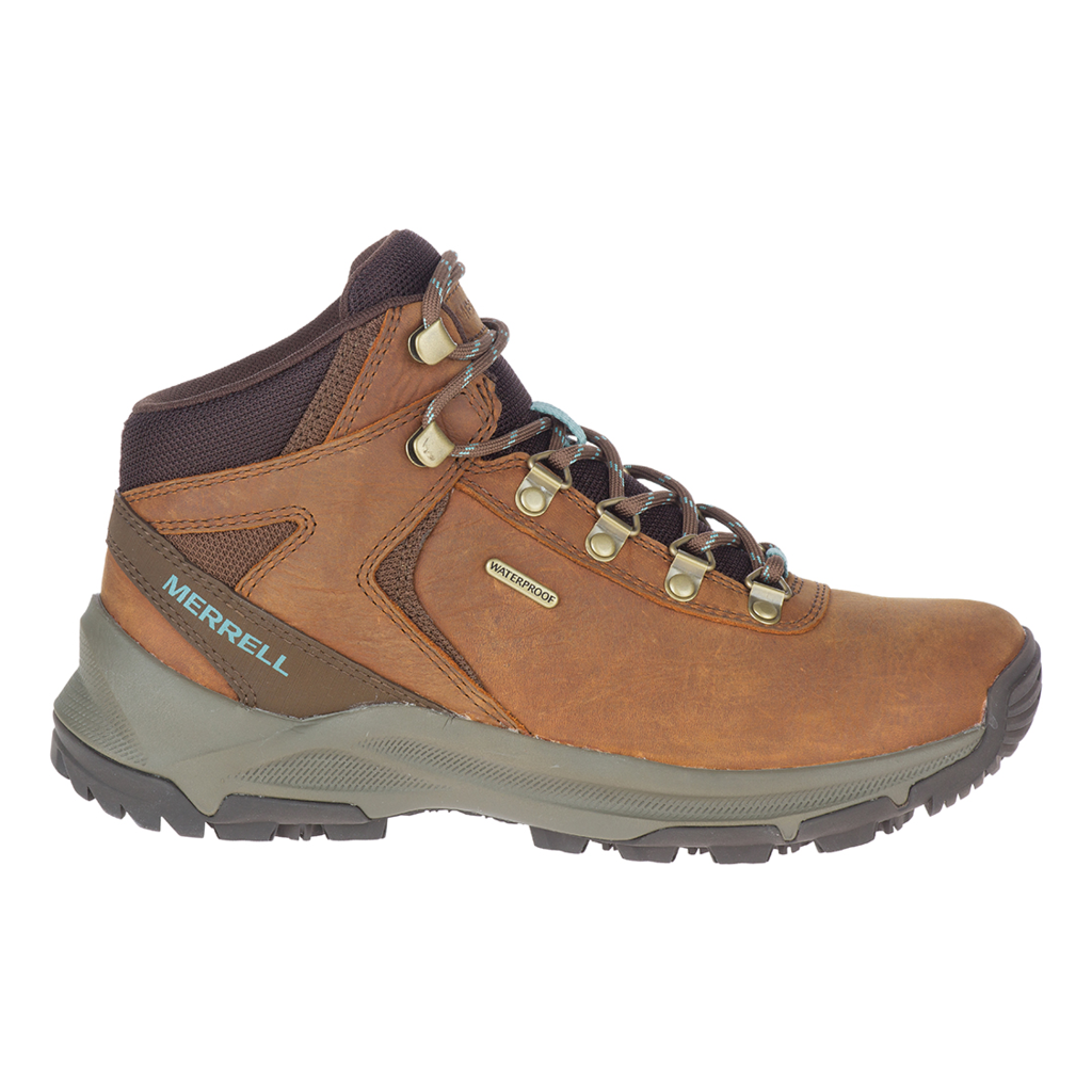 Merrell Erie Mid Leather Waterproof Homme Marron