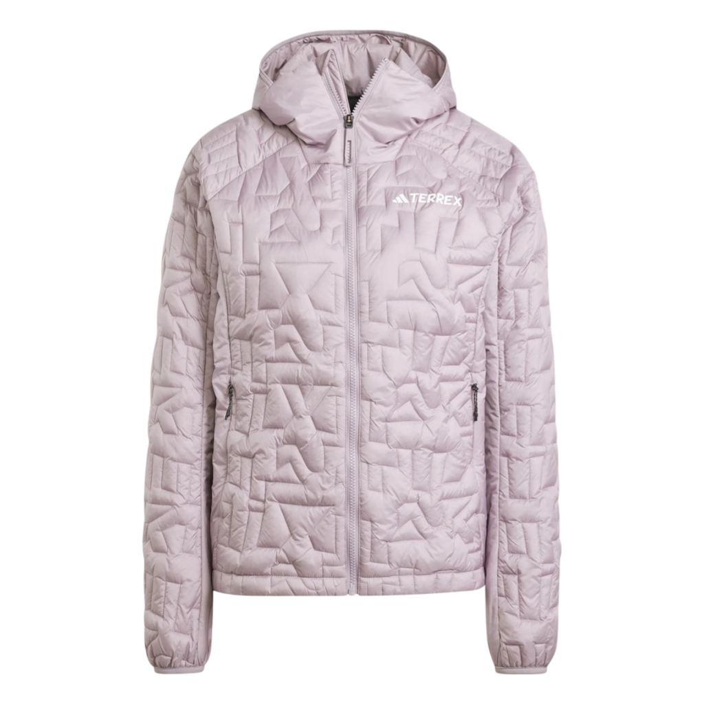 Adidas Women's Violet Xperior Primaloft Hooded Purple