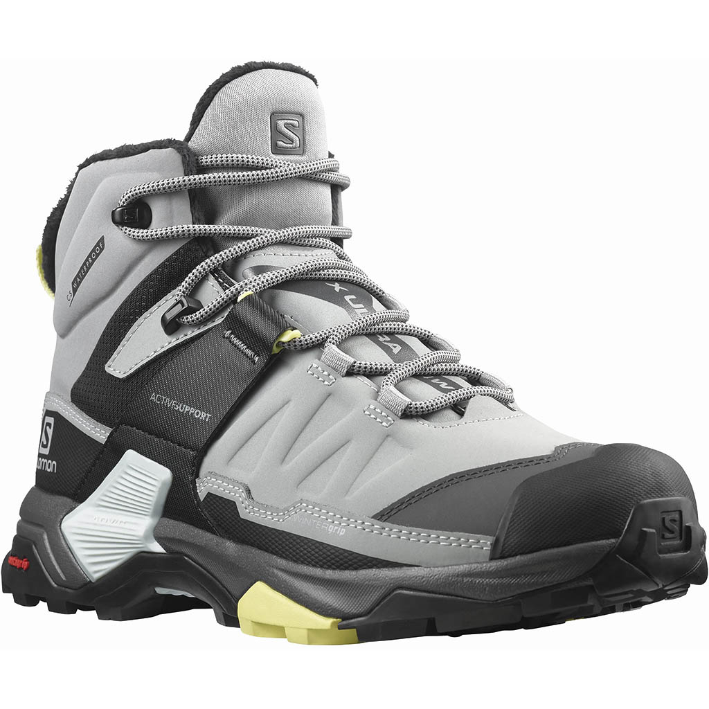 Botas Senderismo Salomon X ULTRA 4 MID GTX Negro Gris Hombre