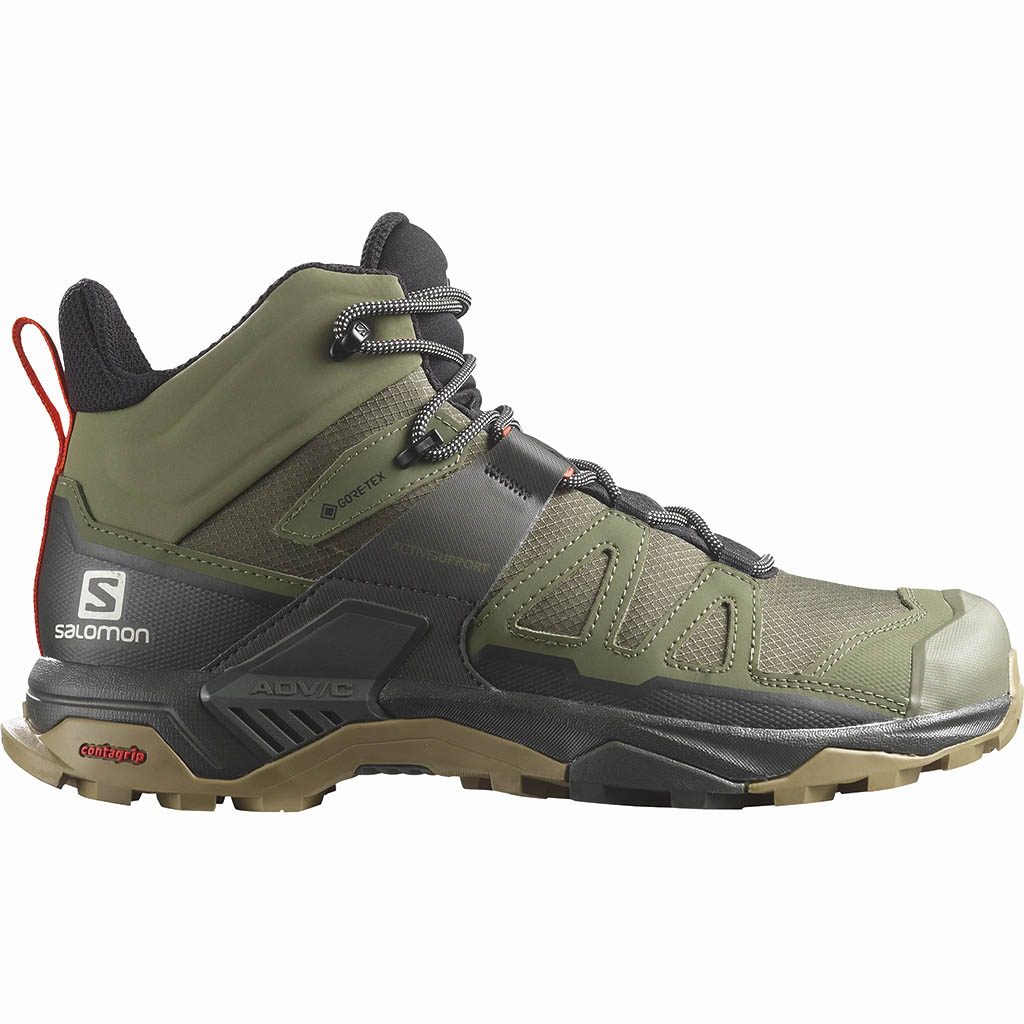 Salomon X Ultra 4 Mid Gore-Tex Deep Lichen Green . Peat . Kelp