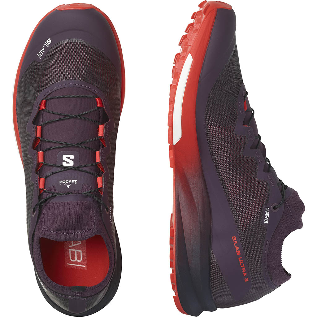 S Lab S Lab Ultra 3 Plum Perfect Fiery Red White Lepape
