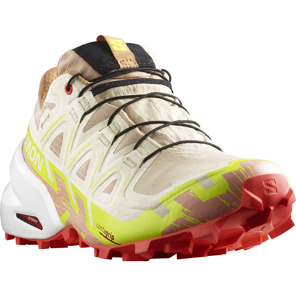 Salomon Speedcross 6 Gore Tex Hazelnut Safety Yellow Fiery Co Lepape
