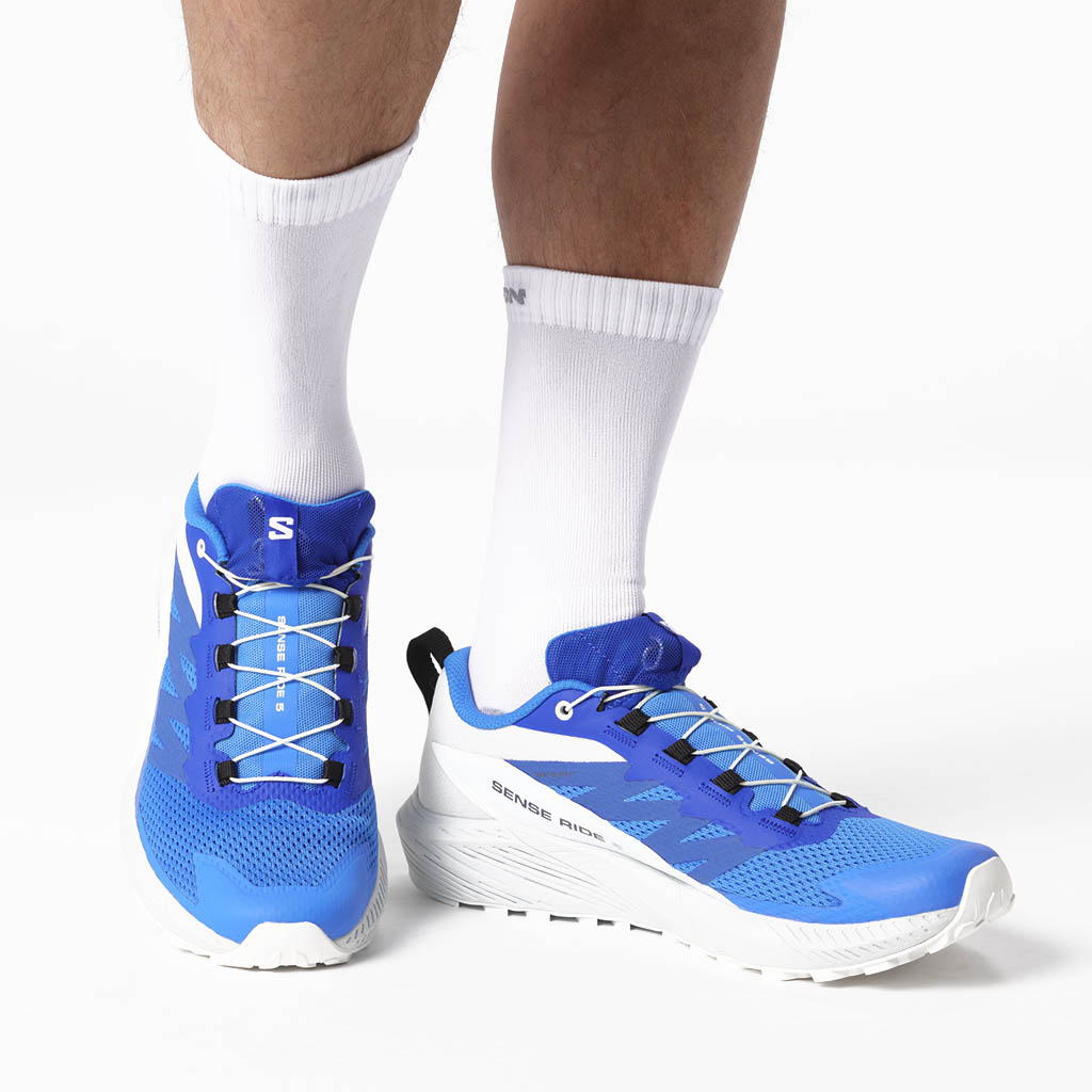 Salomon Sense Ride 5 Ibiza Blue Lapis Blue White Lepape