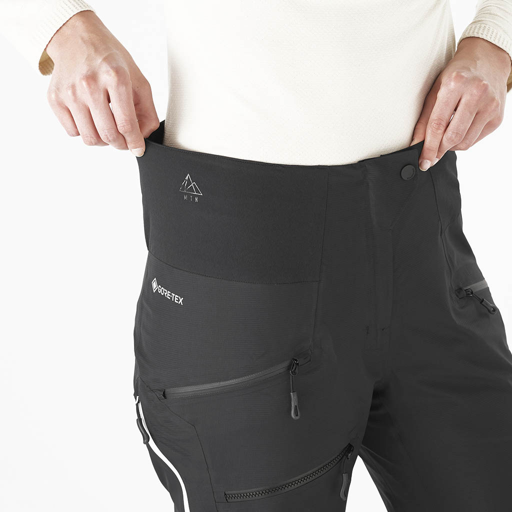 Salomon Mountain Gore Tex 3L Pants Deep Black.White Lepape