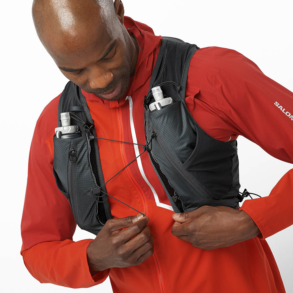 SALOMON ADV SKIN 15 ブラックsize　S SALOMON（サロモン）ADV SKIN CROSS SEASON 15 -EBONY /BLACK