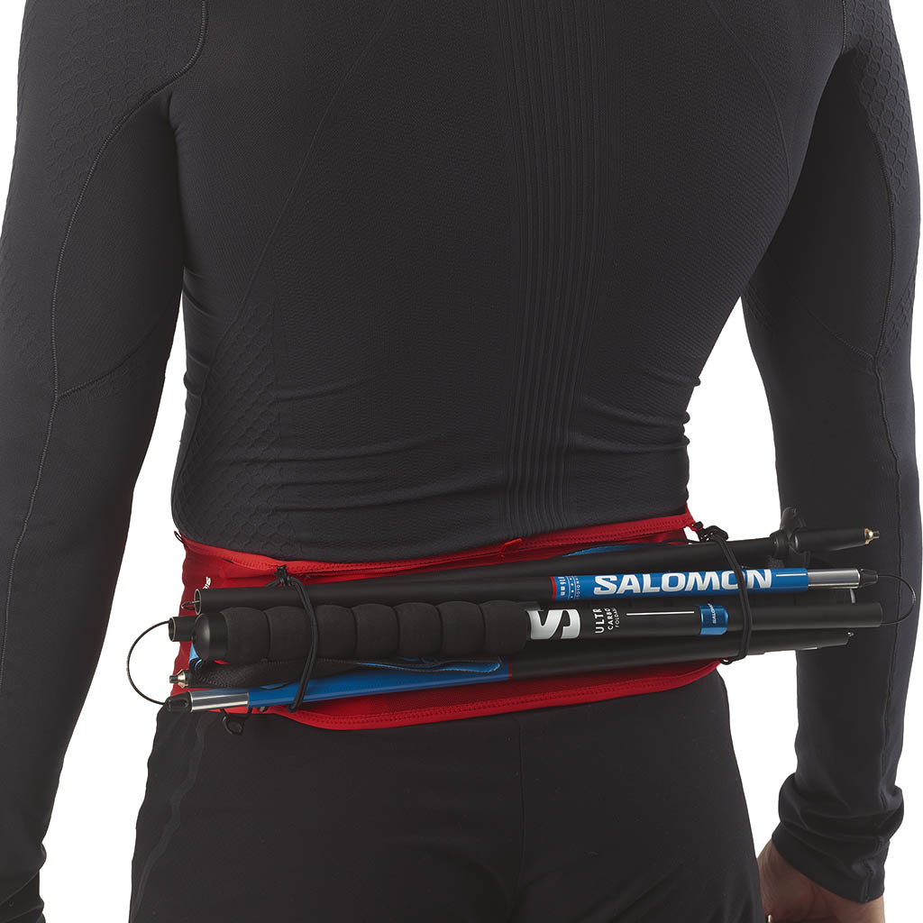 S Lab S Lab Belt Fiery Red Black Lepape