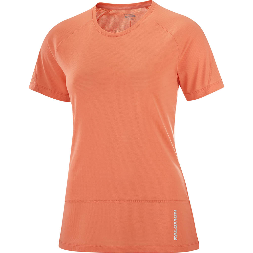 Salomon Women's Orange Cross Run