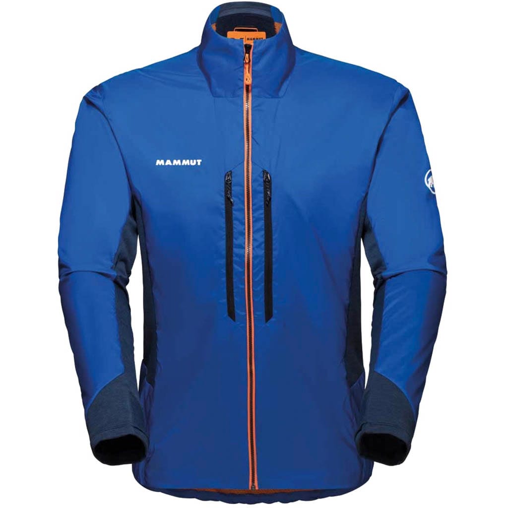 Mammut Bleu Eigerjoch In Hybrid Jacket Man Blue