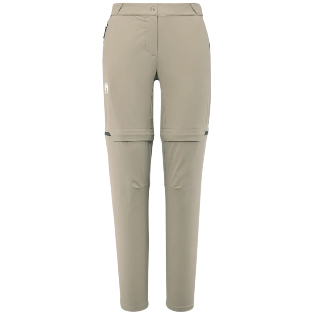 Millet Women's Beige Ubic Stretch Zip Off Pant