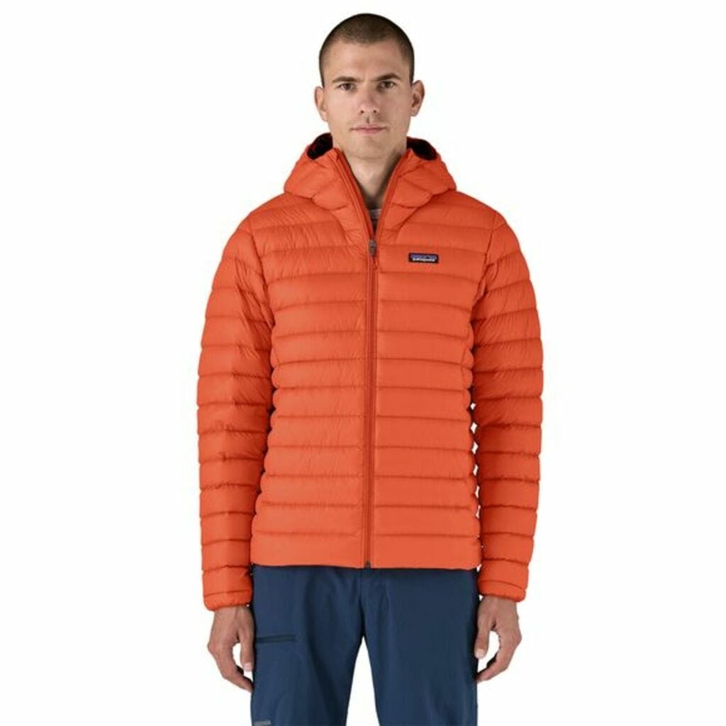 Patagonia Down Sweater Hoody Pollinator Orange | Lepape
