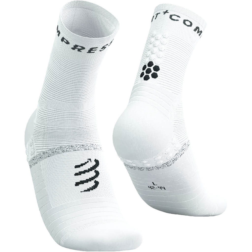 Compressport Blanc Pro Marathon Socks V2.0 White