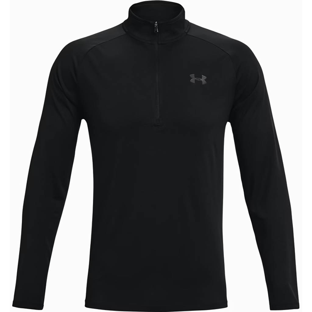 Under Armour Negro Top À Manga Larga Tech™ 2.0 ½ Zip - Imagen 4