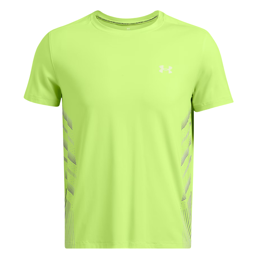 Under Armour Vert Launch Elite Graphic Ss Man Green
