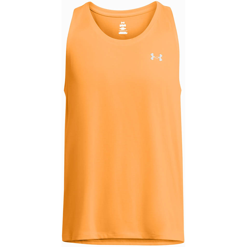 Under Armour Orange Streaker Singlet Man