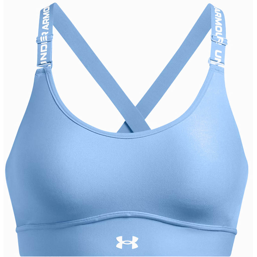 Under Armour Women's Bleu Infinity Mid 2.0 Bra Blue