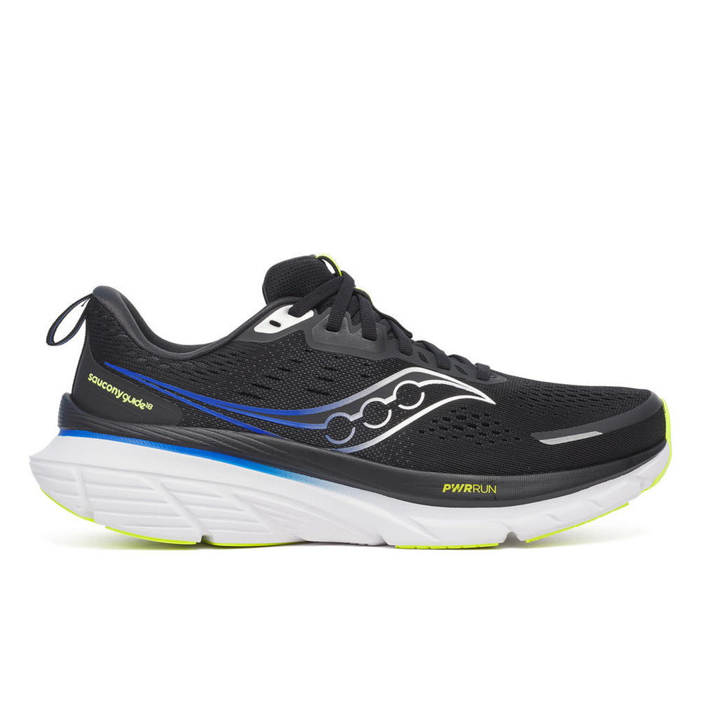 Saucony Noir Guide 18 Man Black