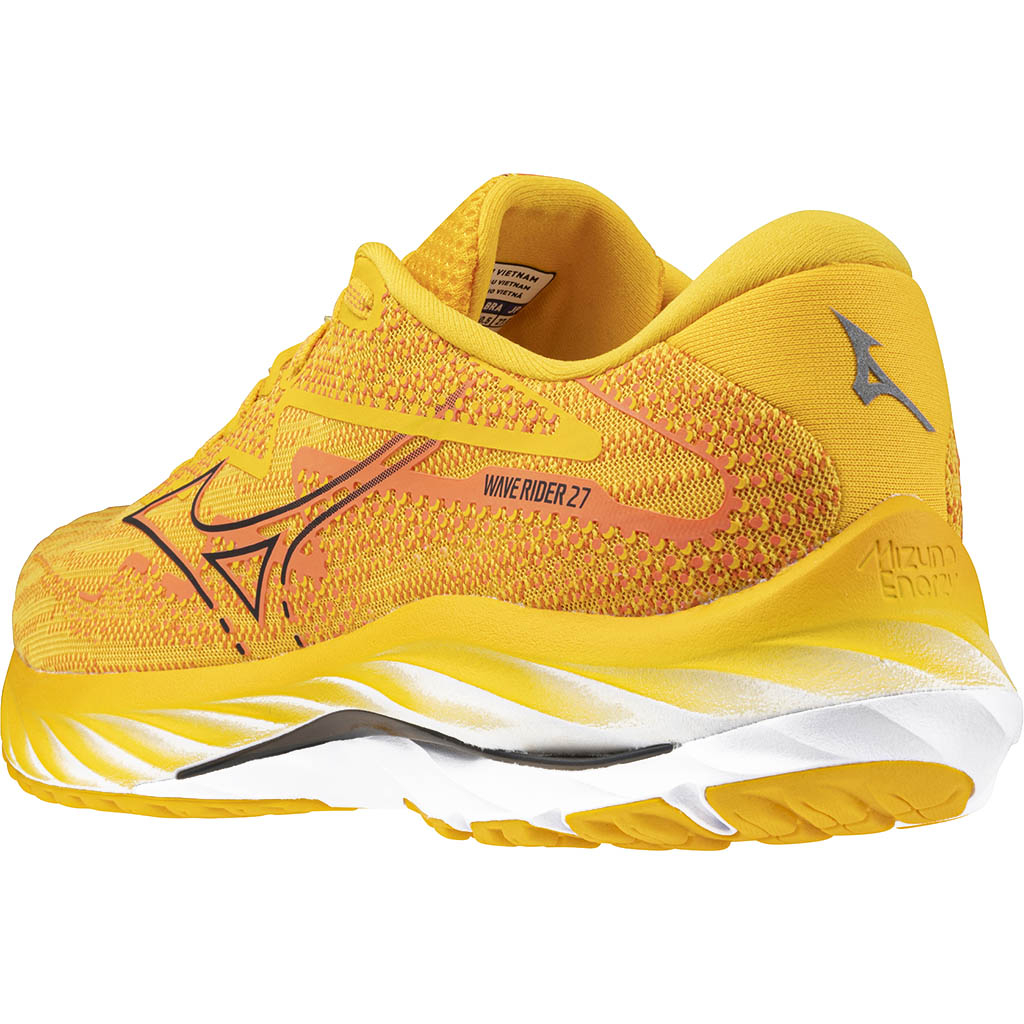 MIZUNO WAVE RIDER 27 オレンジ/イエロー　28cm MIZUNO WAVE RIDER 27 オレンジ/イエロー 28cm ウエーブライダー