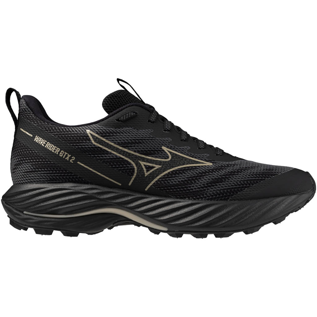 Mizuno Women's Noir Wave Rider Gtx 2 Black