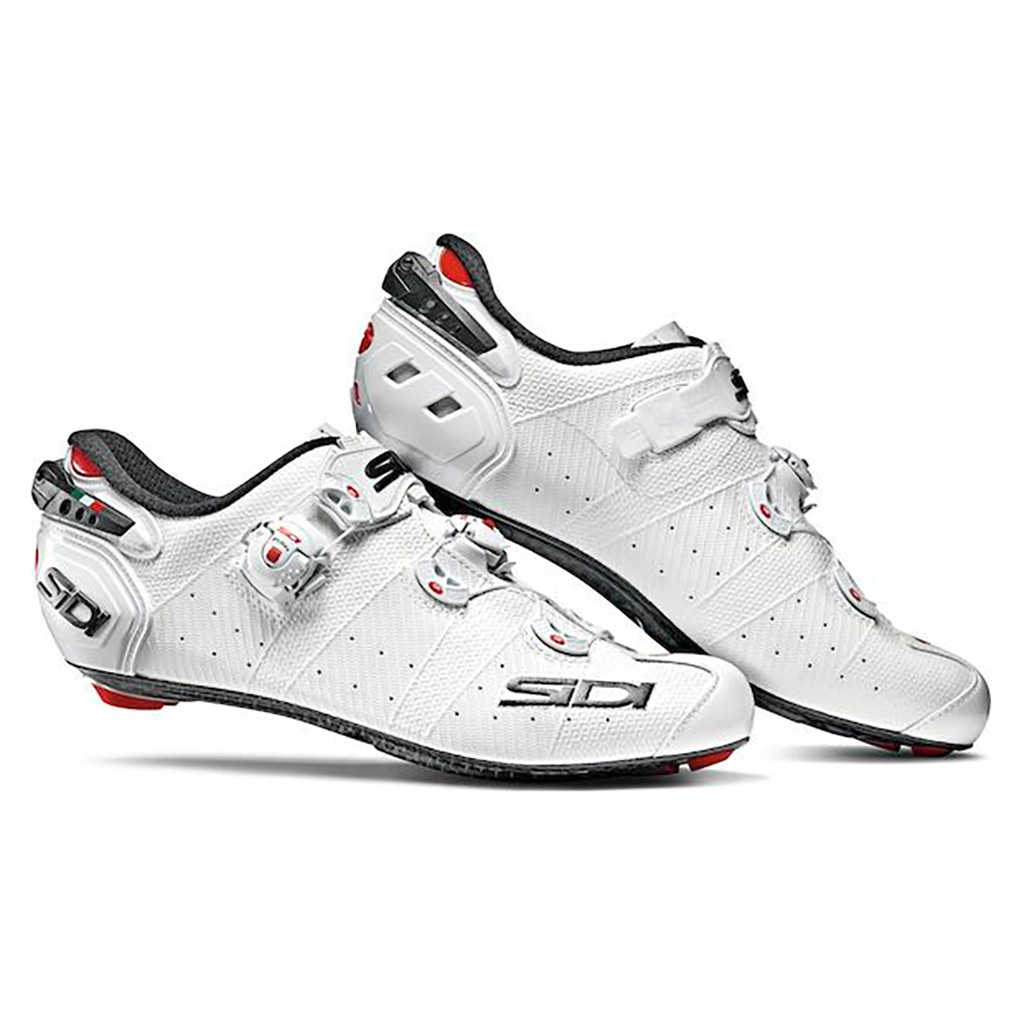 Sidi wire 2 carbon blanc et rouge chaussure v lo route mod le homme