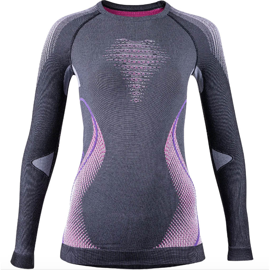 Uyn Women's Gris Sous-Vãªtements Manches Longues Evolutyon Gray