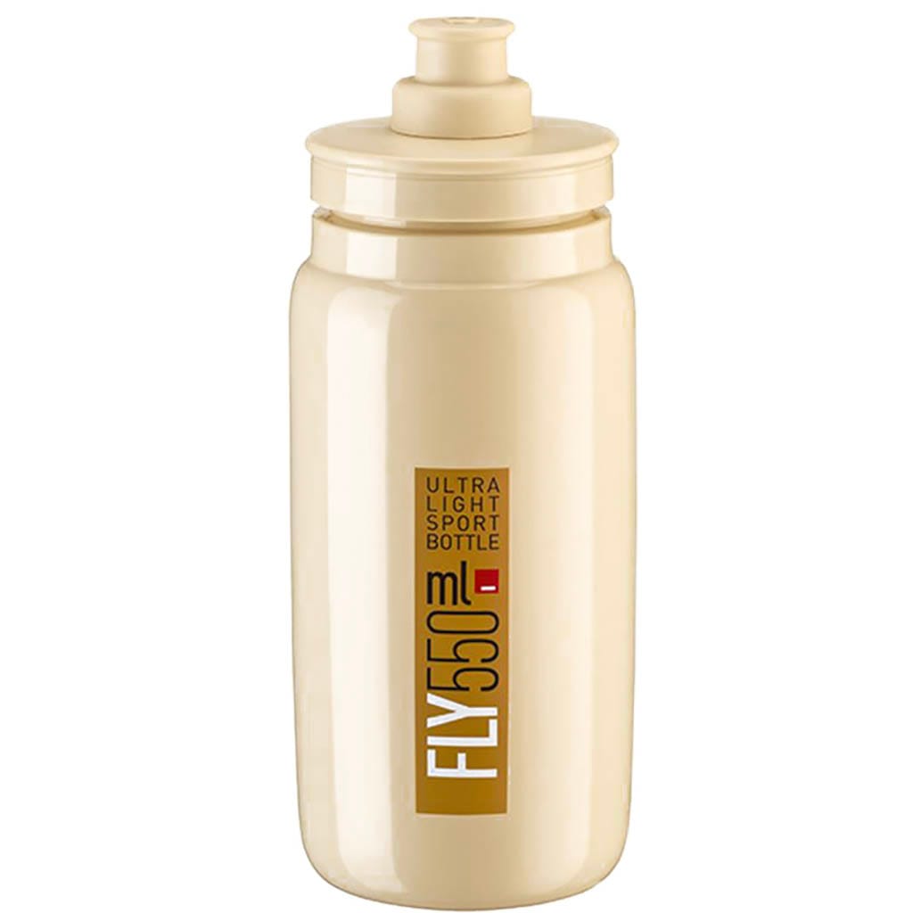 Elite Beige Bidon Fly Logo Marron 550 Ml