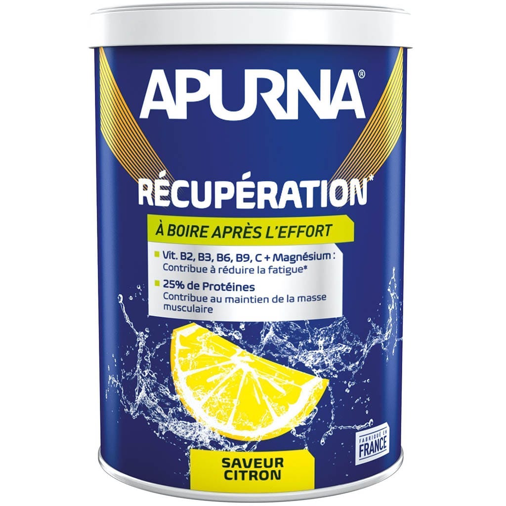 Apurna Bleu Boisson De Récupération Citron Protéine Boîte - Image 3