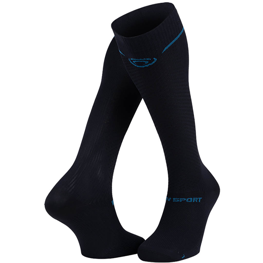 Bv Sport Noir Chaussette Light Run Compression Black