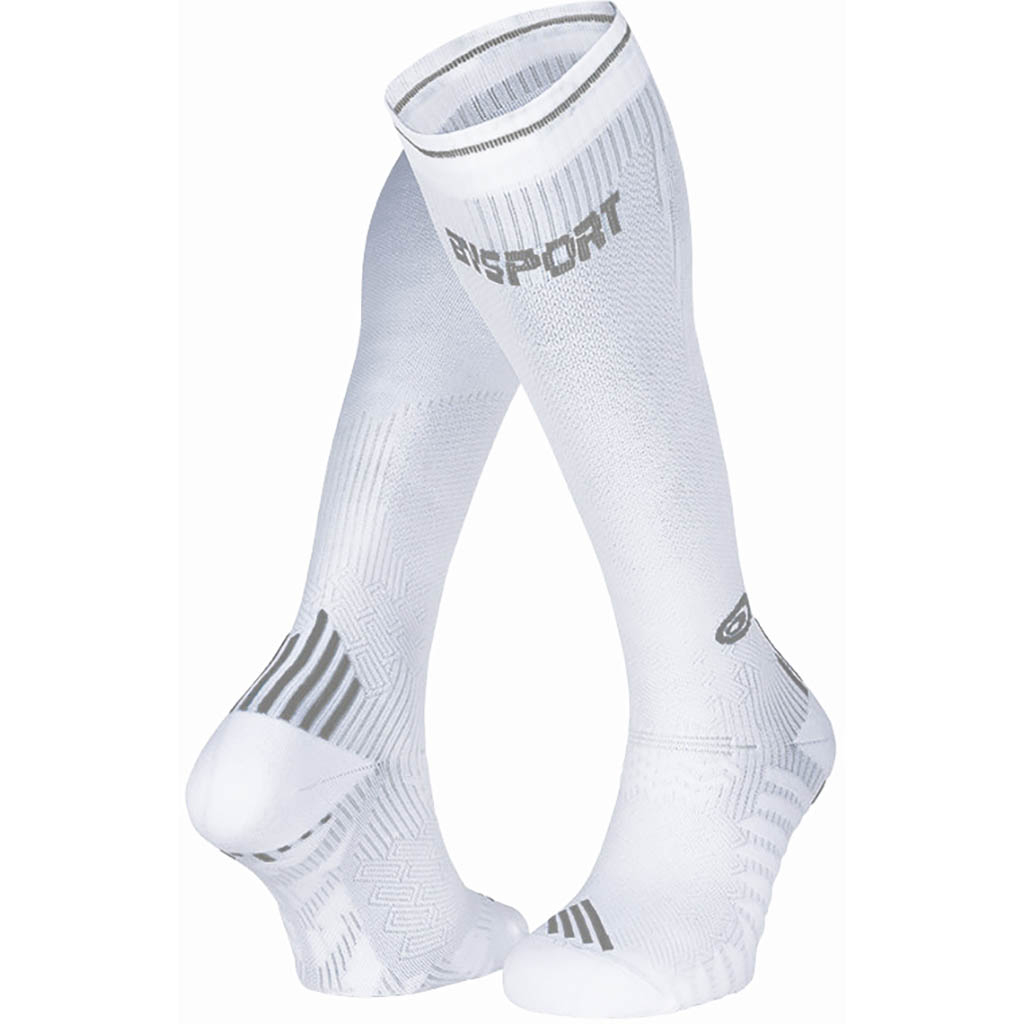 Bv Sport Blanc Chaussette Run Compression White
