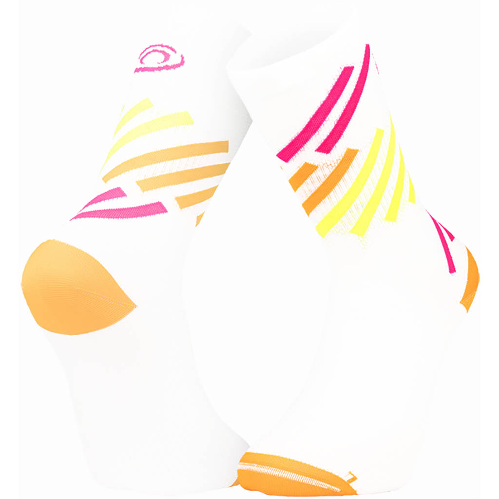 Bv Sport Orange Socquette Light Run ÂHauteâ Miami