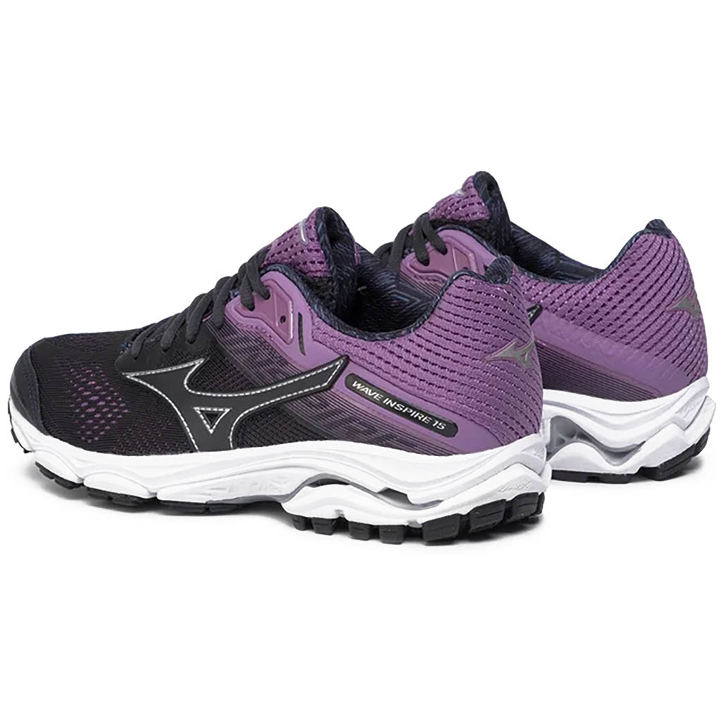 Wave inspire 15 mizuno purple and black women s model