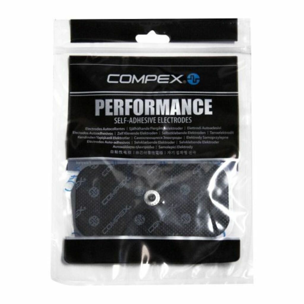 Compex Electrodes Performance 5X100mm 1 Snap Central (2 Par Sachet)