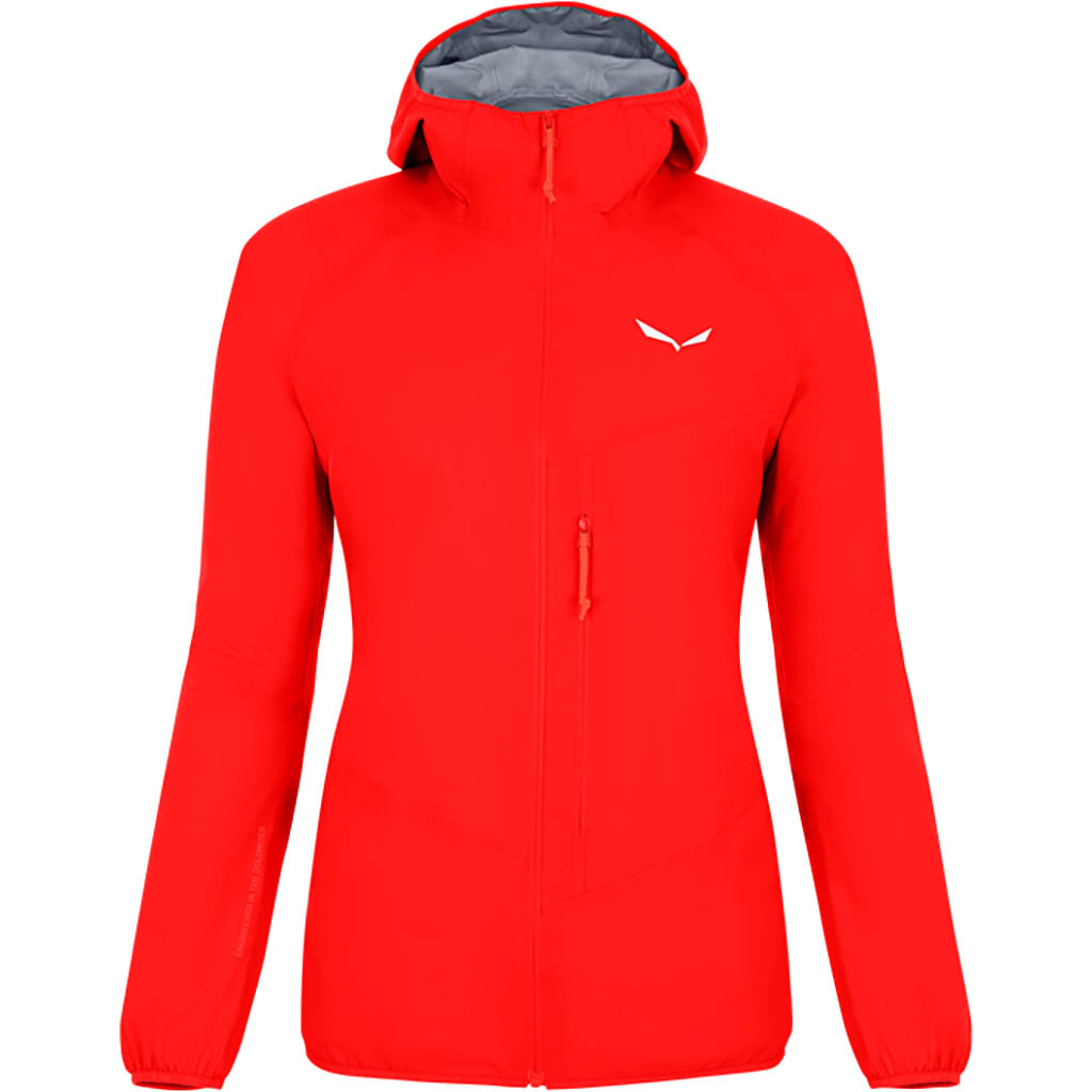 Salewa Women's Rouge Agner 2 Powertex 3L Jacket Red