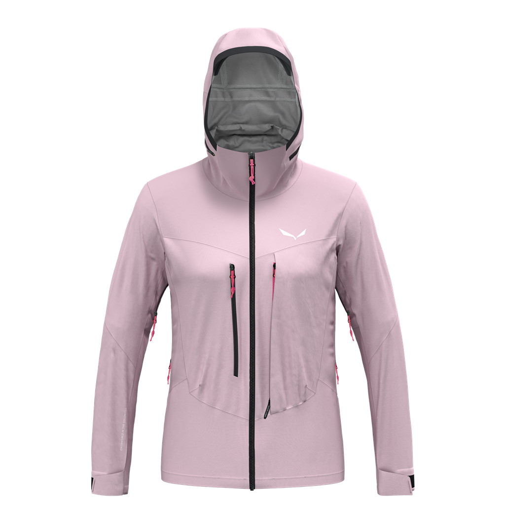 Salewa Sella 3L Powertex Jacket Femme Rose