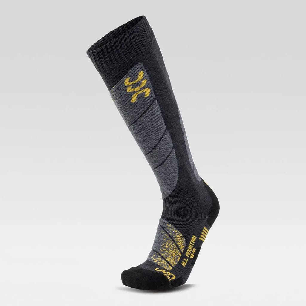 Uyn Anthracite Chaussettes De Ski All Mountain Man