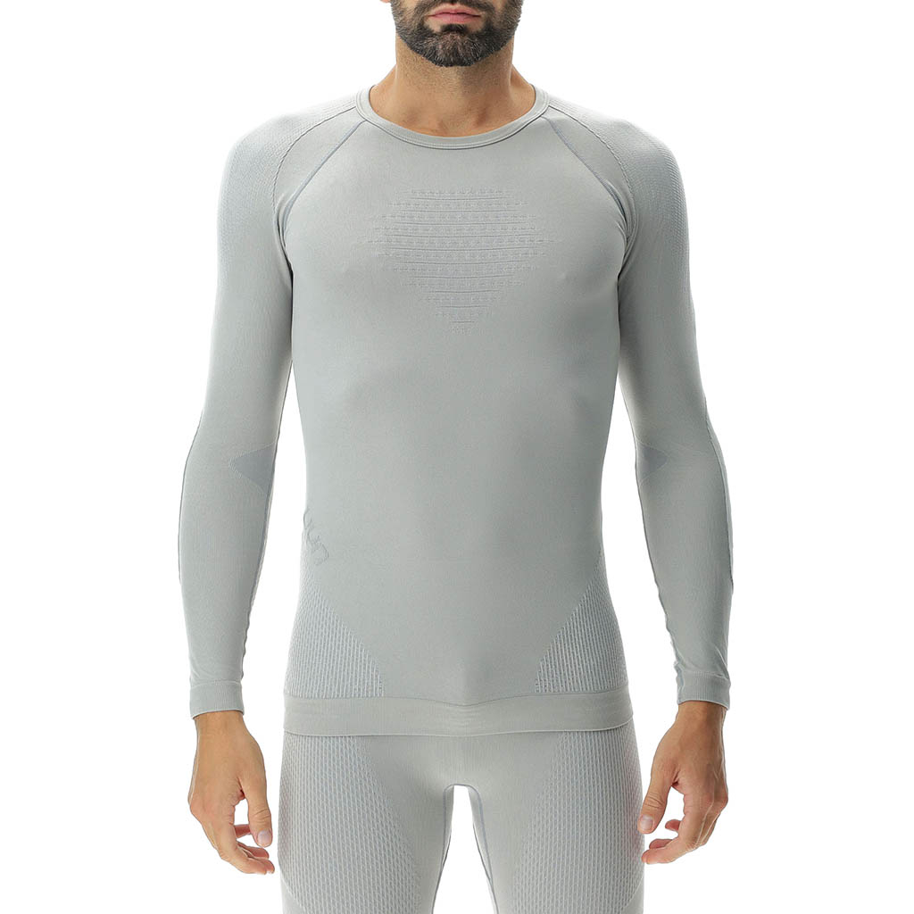 Uyn Gris Sous-Vãªtements Manches Longues Evolutyon Man Gray
