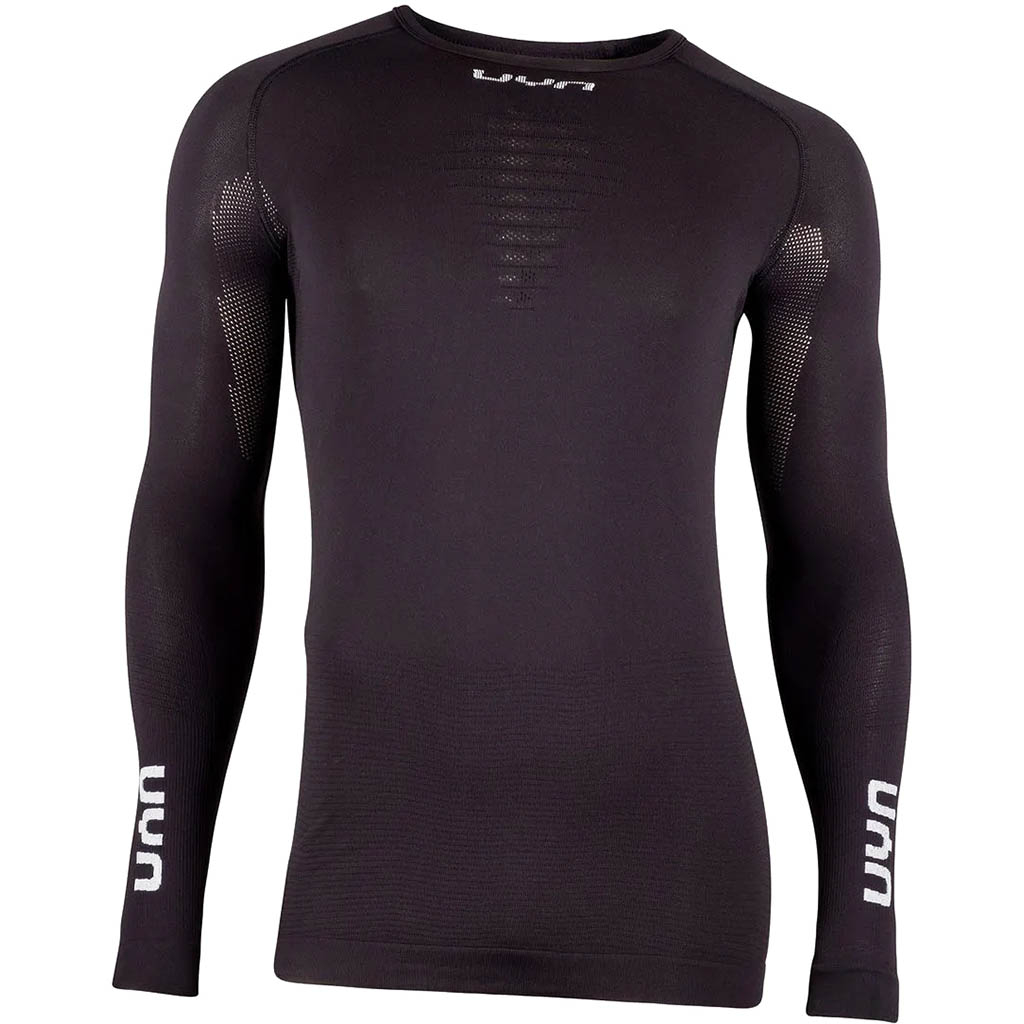 Uyn Noir Sous-Vãªtements Manches Longues Energyon Sport Actif Man Black