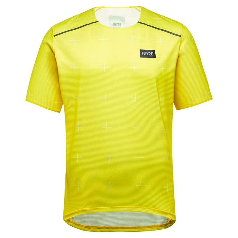 Gore Wear Jaune Contest Daily T-Shirt Man Yellow