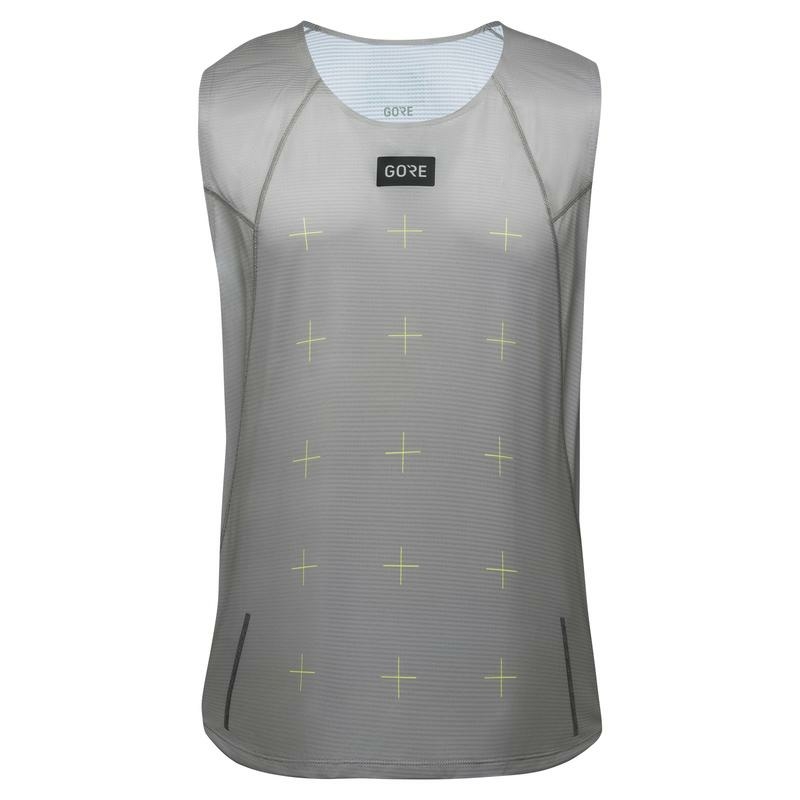 Gore Wear Gris Contest Daily Singlet Man Gray