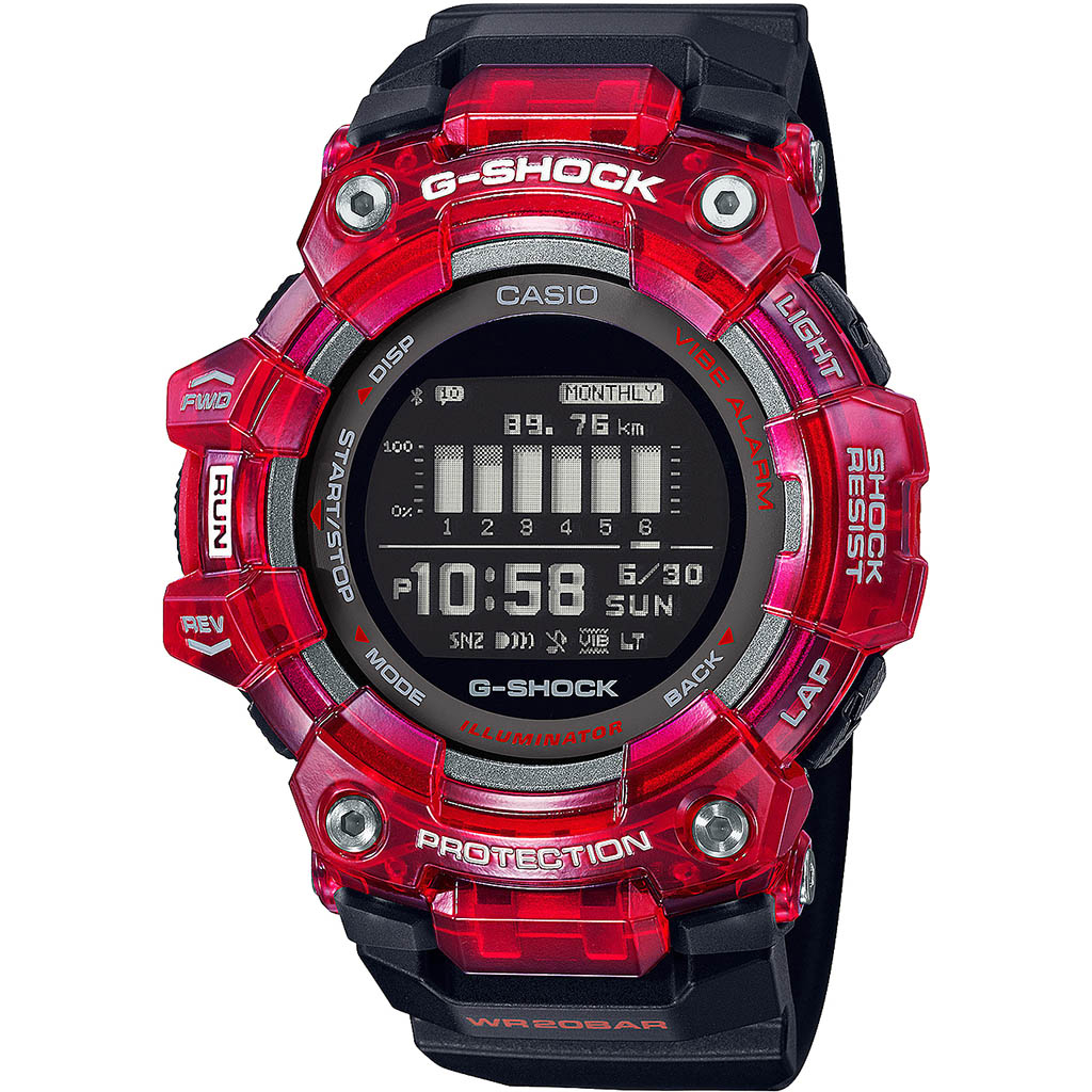 G-Shock G-Squad Training Rouge 99 €