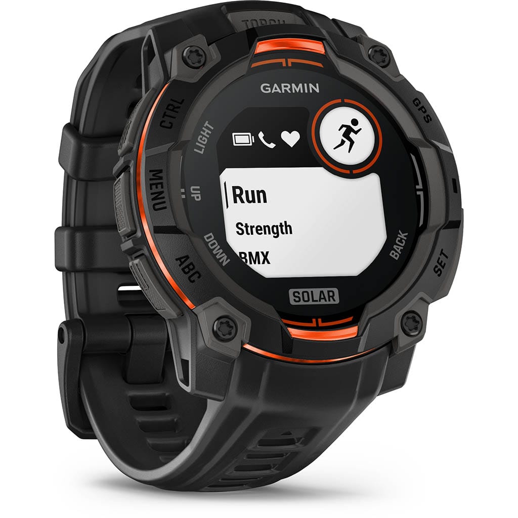 Garmin Instinct Solar – 45 mm Noire (Bracelet noir) LEPAPE