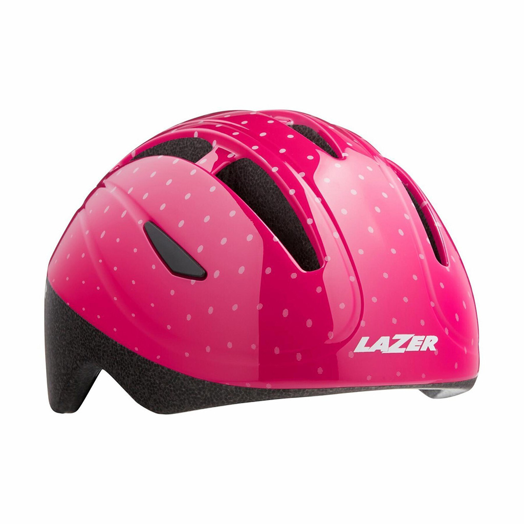 Lazer Bob+ Toddler Cycling Helmet Uni-size Child Pink Dots - Cycles UK - Image 2