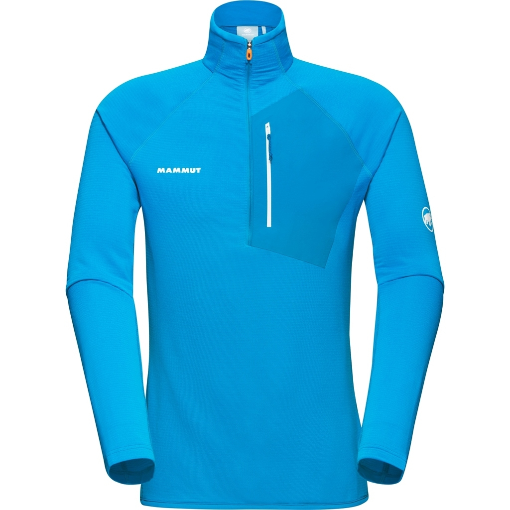 Mammut Men's Bleu Aenergy Ml Half Zip Pull Man Blue