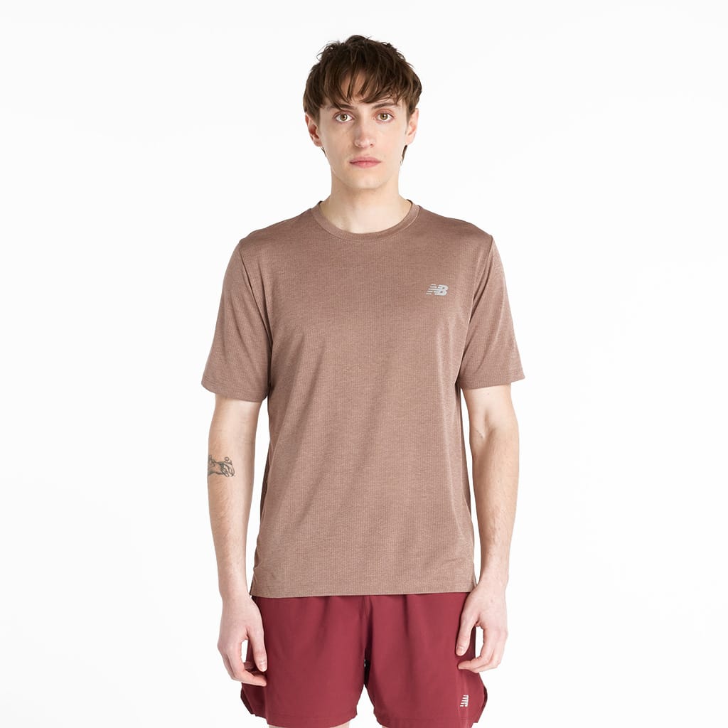 New Balance Vert Athletics T-Shirt Man Green