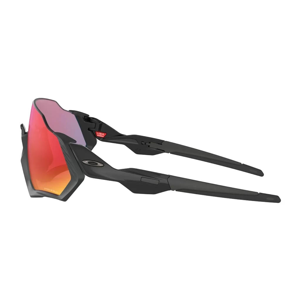 Oakley flight jack prizm matte black and purple unisex sunglasses