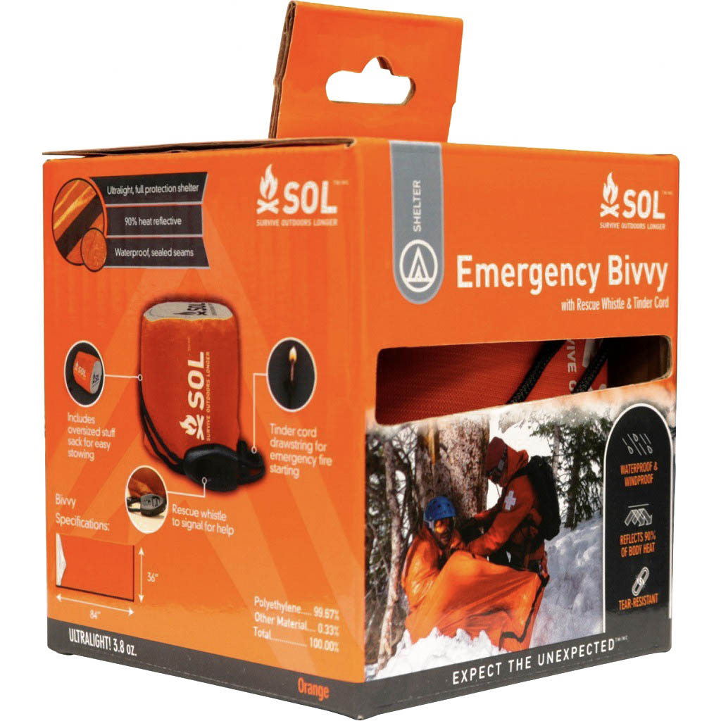 Sol Bivouac Secours Emergency Bivvy Orange 17 €
